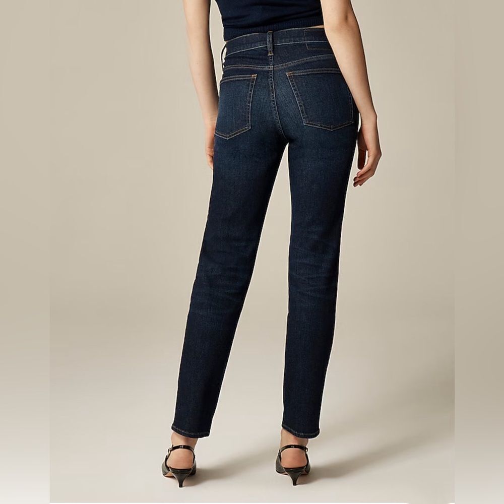 NWT J CREW Slim jean in Penny Basil Wash dark wash - Picture 6 of 8